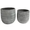 Virágcserép YS46172L cement,3