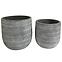 Virágcserép YS46172L cement,3