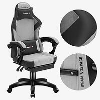 Irodai gaming szék Huzaro Force 3.7 Grey