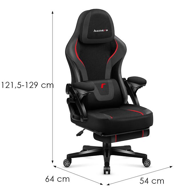 Irodai gaming szék Huzaro Force 4.6 Carbon