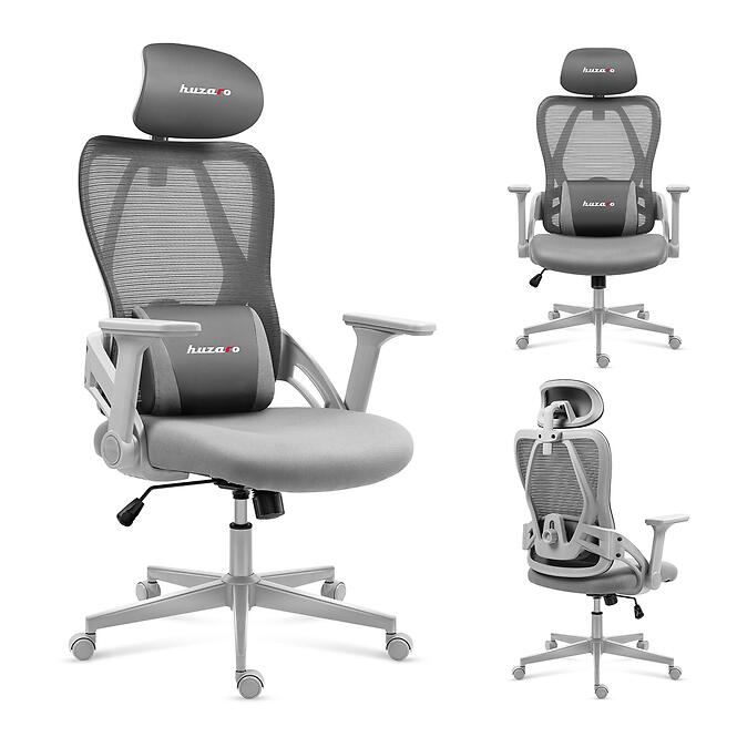 Irodai gaming szék Huzaro Combat 2.7 Grey