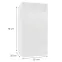 Függő szekrény Izumi-21-WH fehér mat/fényes,2