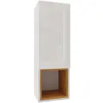 Függő szekrény Izumi 3 WH-DC fehér mat/fényes/artisan