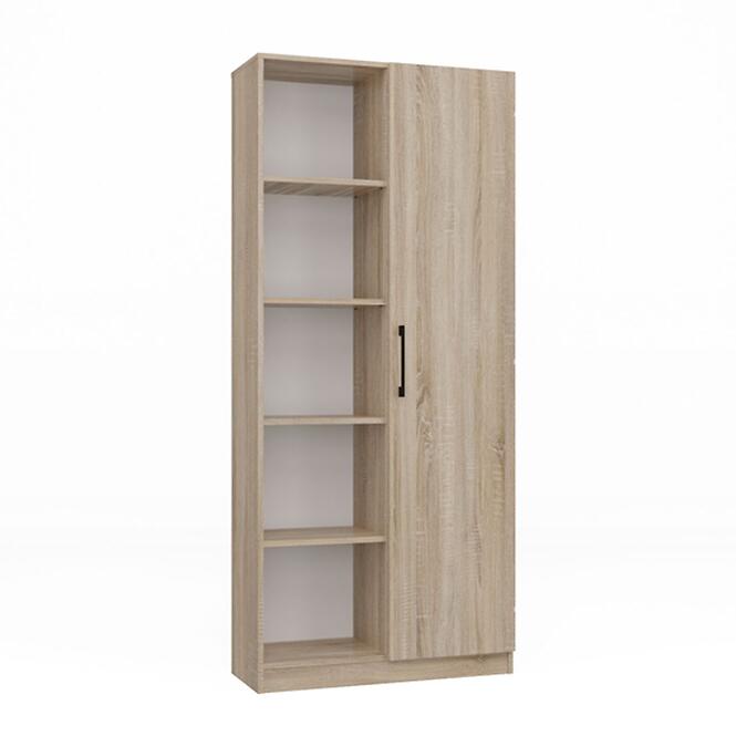 Regál 80cm Ajtók Sonoma
