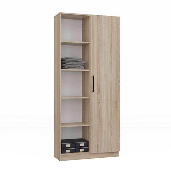 Regál 80cm Ajtók Sonoma