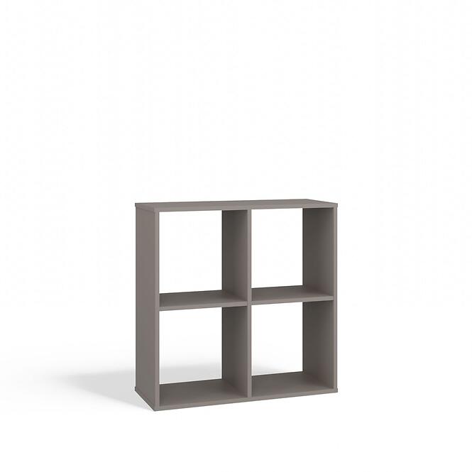 Regál Malax 2x2 Agyag