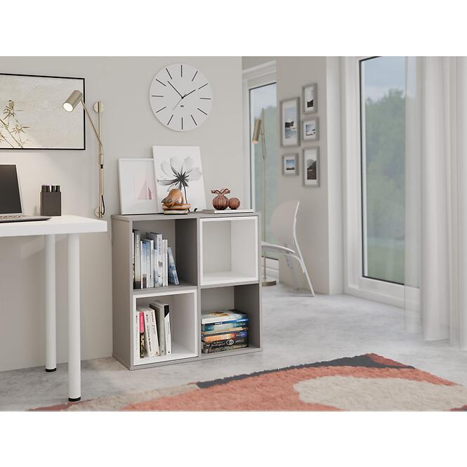 Regál Malax 2x2 Agyag,6