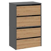 Cipősszekrény Modo X2 Antracit/Artisan