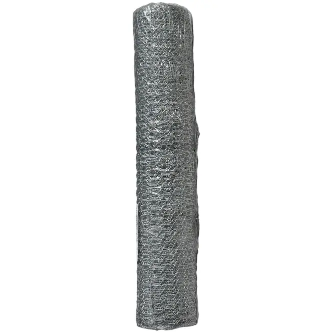 Heksag háló 0,5x10 m 13x13 mm-es szemméret horganyzott