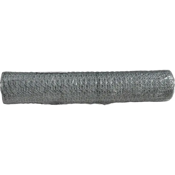 Heksag háló 0,5x10 m 13x13 mm-es szemméret horganyzott