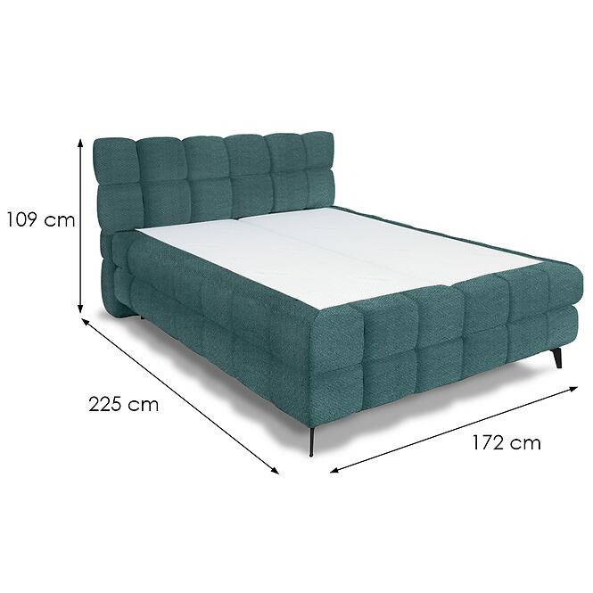 Ágy Astoria I 160 Vinci 87 türkisz,3