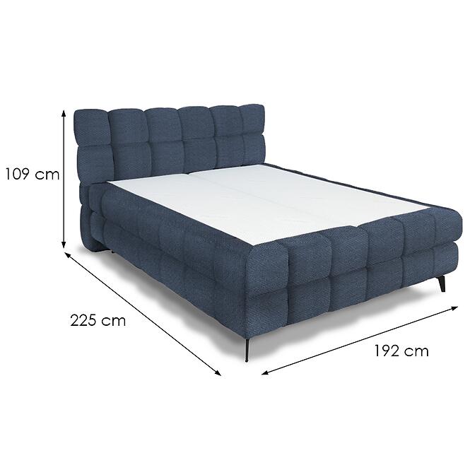Ágy Astoria I 180 Vinci 88 sötétkék