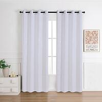 Függöny gyűrűkön Anabel silver RP493 140x245 cm