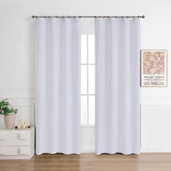Függöny szalagon Anabel silver RP493 140x245 cm