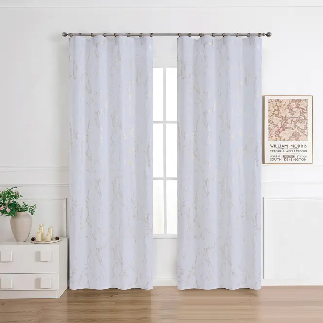 Függöny szalagon Lena gold RP499 140x245