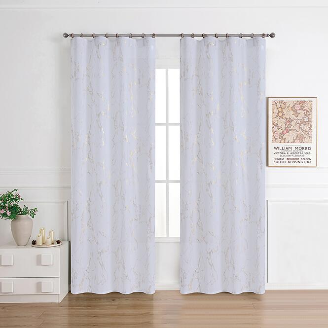 Függöny szalagon Lena gold RP499 290x245 cm