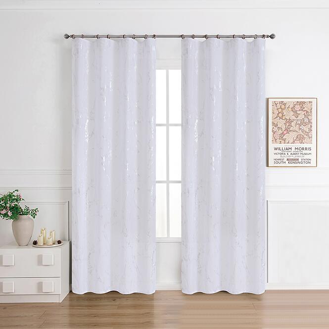 Függöny szalagon Lena silver RP499 290x245 cm