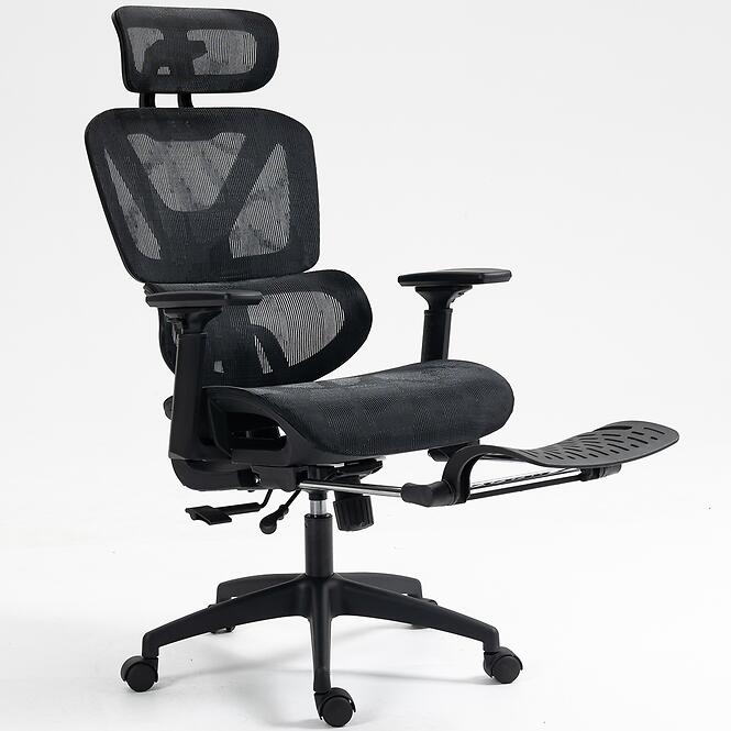 Forgószék Ergoniczny Effector fekete,4
