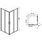 Zuhanykabin KN/Fris-80-S SBW0,2