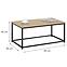 Stolik Kawowy Genua wild oak,2
