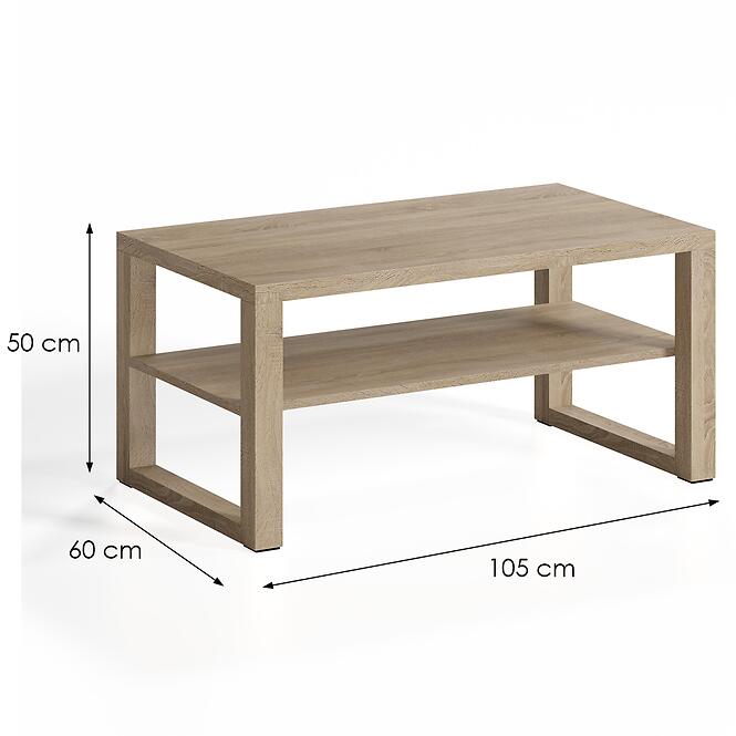 Ława Mona 1050 + Półka Sonoma,2