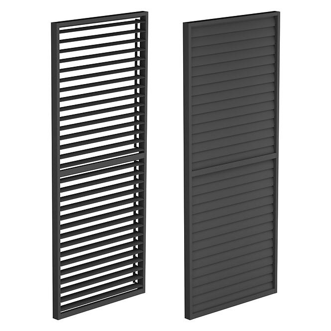 Alumínium lamellás tolópanel R Luxe 1.23x2.18 m