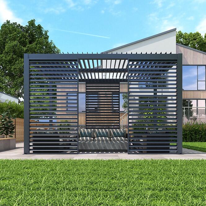 Alumínium lamellás tolópanel R Luxe 1.23x2.18 m