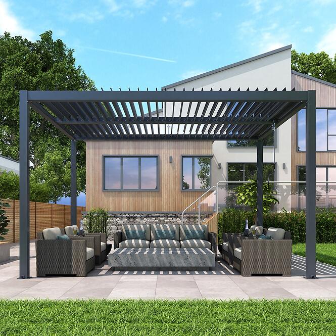 Pergola Luxe 4x4 m +Led