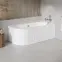 Kádtakaró Avita Ryfle 180 L/P fehér,2