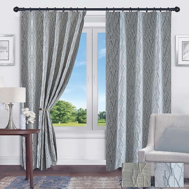 Behúzó szalagos függöny ARECA SF260425/135x250/szürke