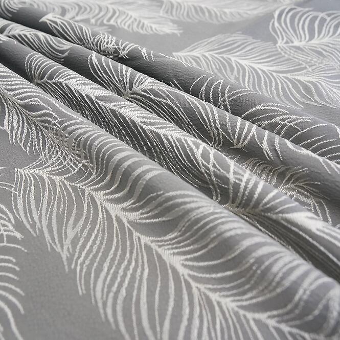Behúzó szalagos függöny HM/FEATHER/135x250/szürke