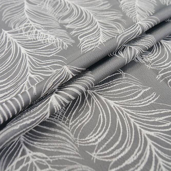 Behúzó szalagos függöny HM/FEATHER/135x250/szürke,3