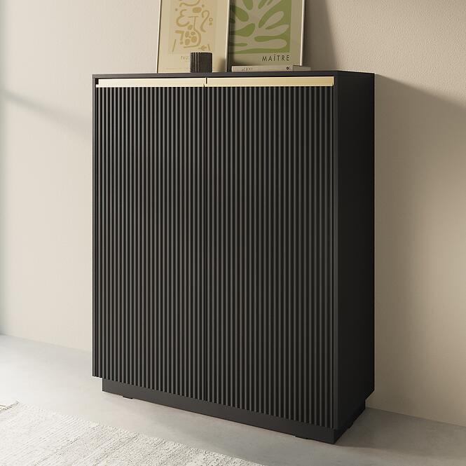 Komód Royal Kw103 Fekete