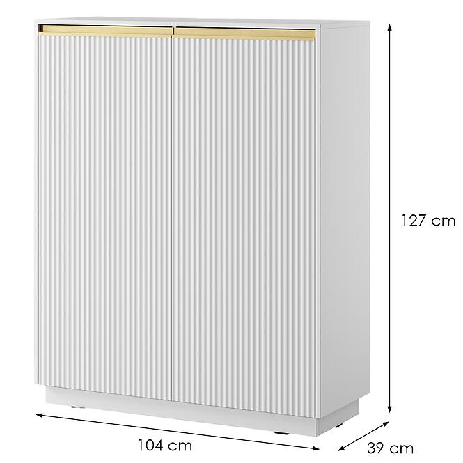 Komód Royal Kw103 Fehér