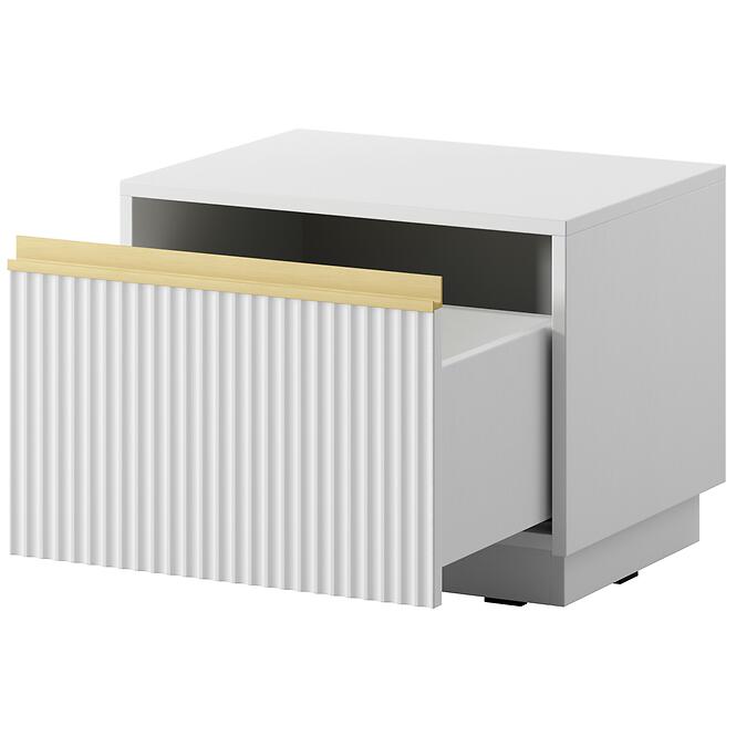 Éjjeliszekrény Royal S54 Biela,3