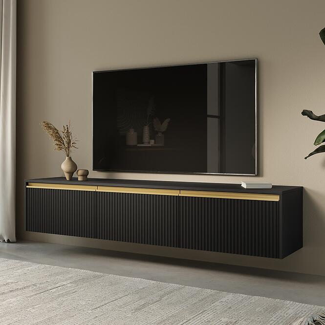 Szafka Rtv Royal 180 Fekete