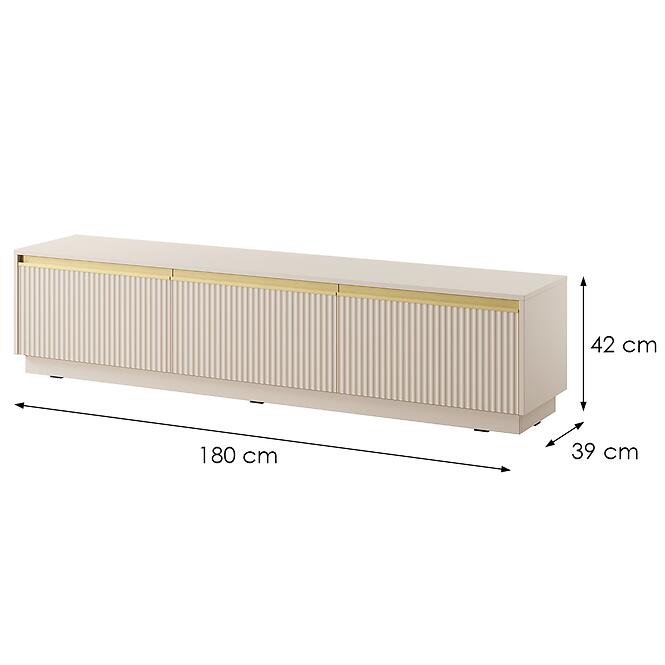 Szafka Rtv Royal 180 Homokbézs,2
