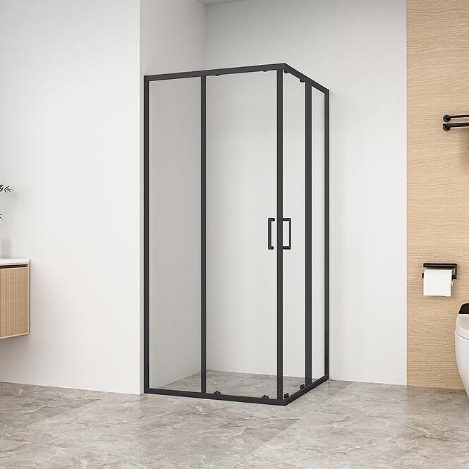 Zuhanykabin Rio 90x90x190 black