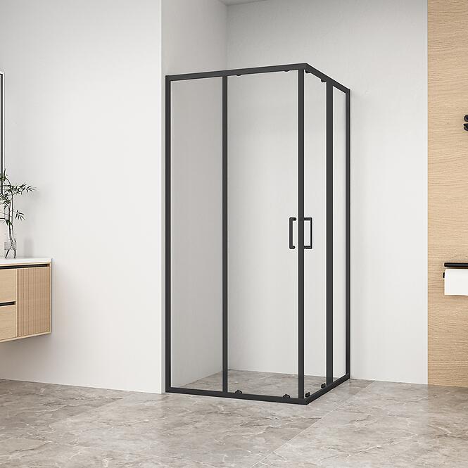 Zuhanykabin Rio 80x80x190 black,5