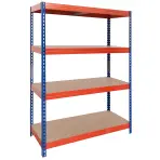 Fém tároló állványok 192x100x50 cm – 4 polccal/300 kg