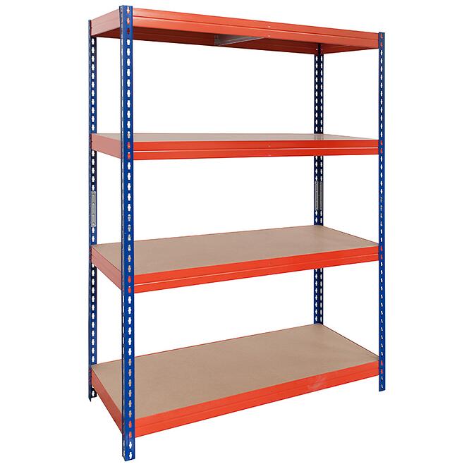 Fém tároló állványok 192x100x50 cm – 4 polccal/300 kg