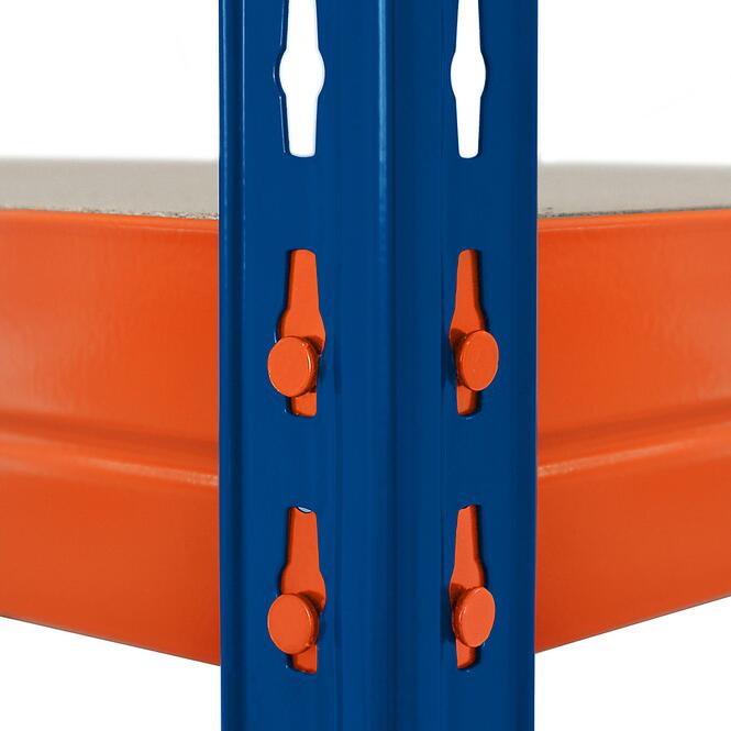 Fém tároló állványok 192x100x50 cm – 4 polccal/300 kg,3
