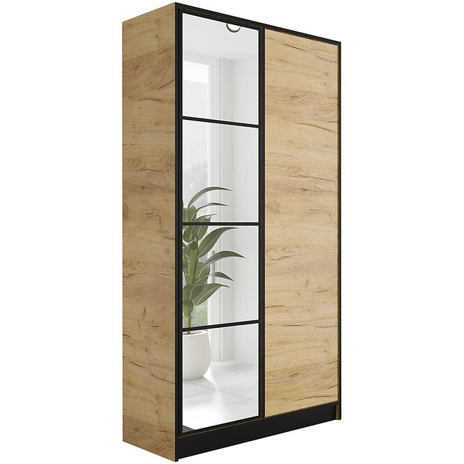 Szekrény Eden 2d 107 Tölgy Craft Aranysárga 1