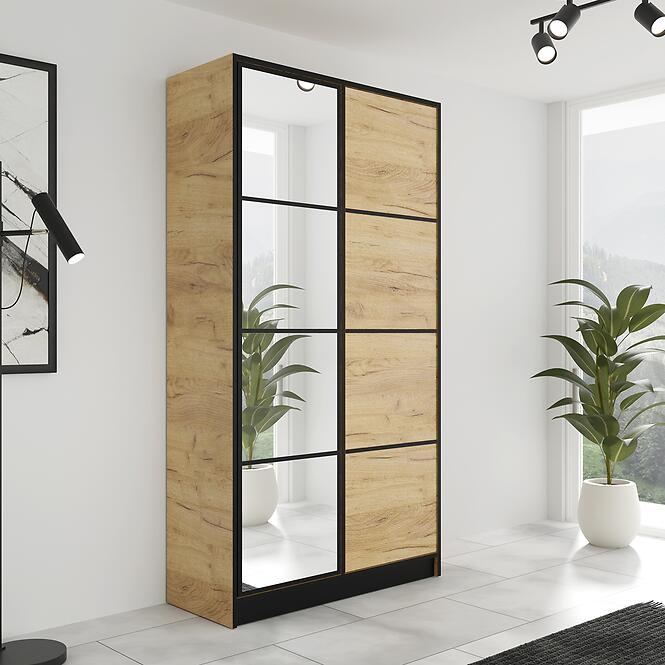 Szekrény Eden 2d 107 Tölgy Craft Aranysárga 2,4