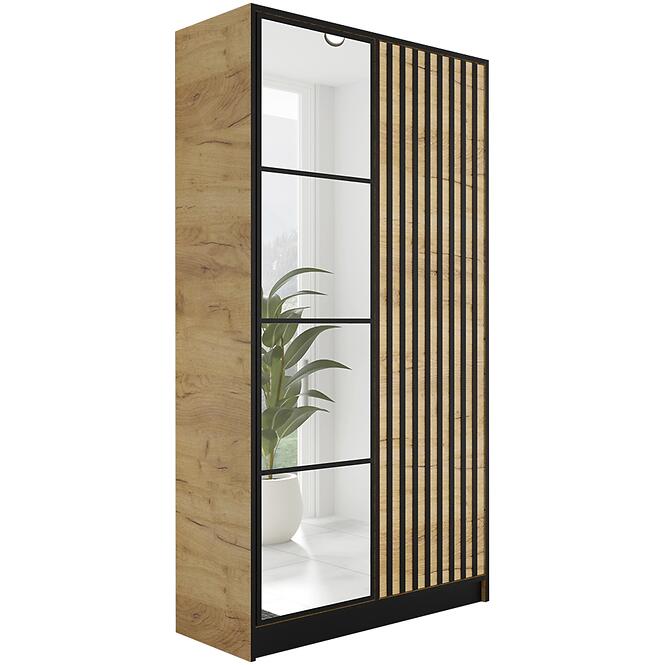 Szekrény Eden 2d 107 Tölgy Craft Aranysárga 3