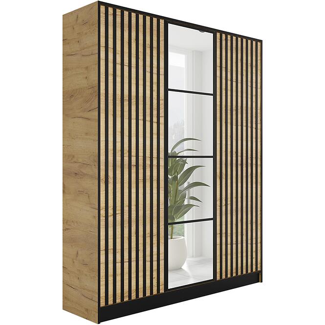 Szekrény Eden 3d 157 Tölgy Craft Aranysárga 3