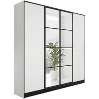 Szekrény Eden 4d 207 Fehér 1