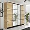 Szekrény Eden 4d 207 Tölgy Craft Aranysárga 2,4