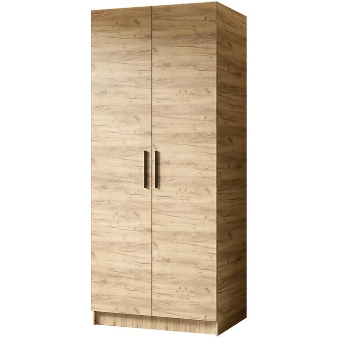 Szekrény Gold 2d Tölgy Craft Aranysárga/Tölgy Craft Aranysárga