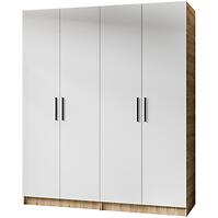 Szekrény X2 Gold 2d Tölgy Craft Aranysárga/Fehér